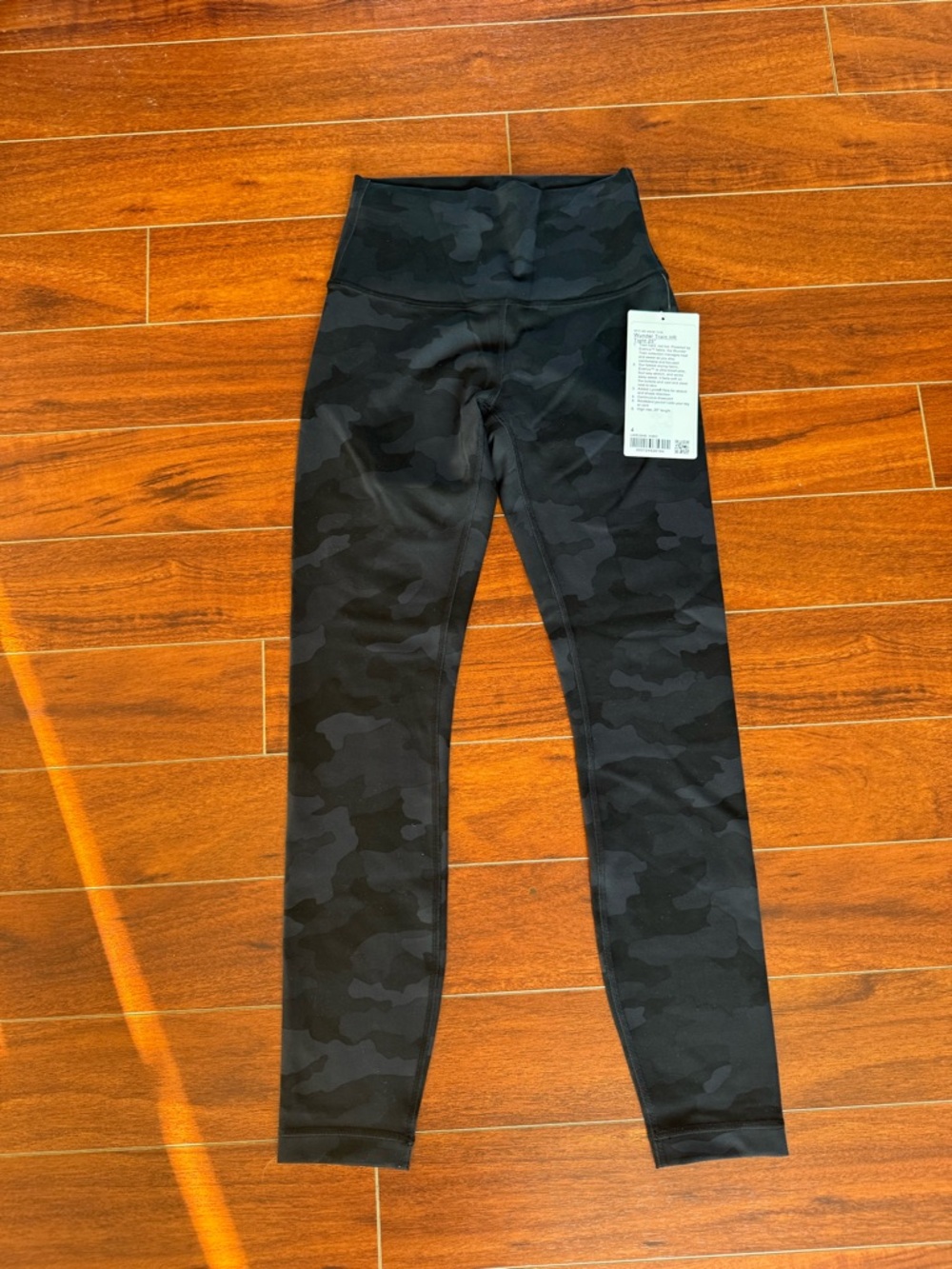 Lululemon Black Camo Leggings - NWT
